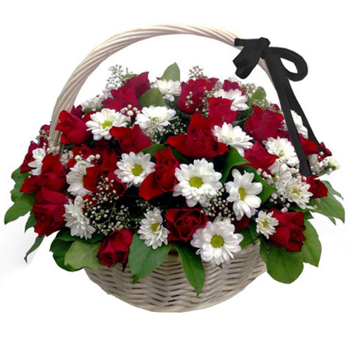 корзина цветов на похороны в Ровно