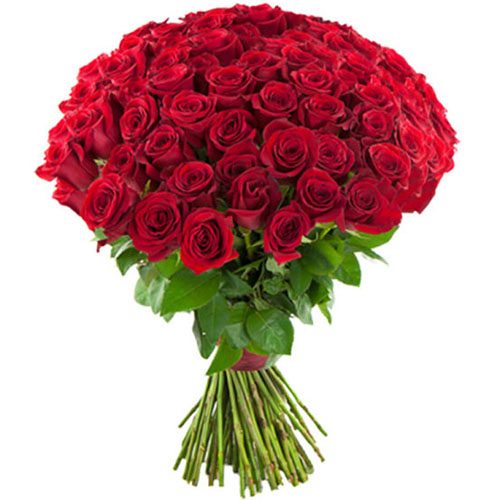 Фото товара 75 красных роз в Ровно