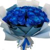 Фото товара 33 синие розы (крашеные) в Ровно