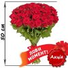 Фото товара 51 червона троянда (50см) в Ровно