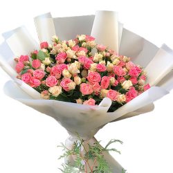 Фото товара 33 кустовые розы в Ровно