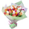 Фото товара 45 алых тюльпанов в коробке в Ровно