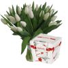 Фото товара 101 красный тюльпан в коробке в Ровно