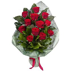 Фото товара 12 червоних троянд в Ровно