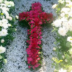 Фото товара Ікебана "Багряний хрест" в Ровно