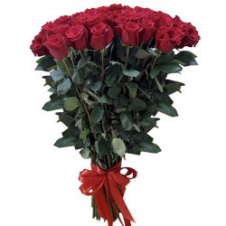 Фото товара 51 роза "Фридом" метровая в Ровно