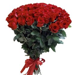 Фото товара 101 роза "Фридом" метровая в Ровно