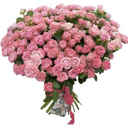 Фото товара 33 кустовые пионовидные розы в Ровно