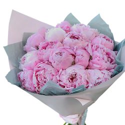 Фото товара 19 розовых пионов в Ровно
