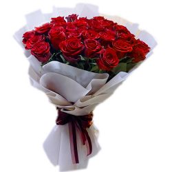 Фото товара Букет червоних троянд – 33 шт. в Ровно